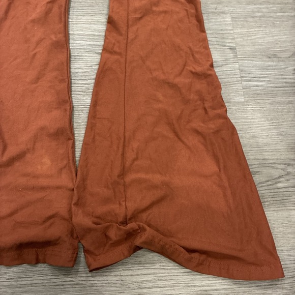 No Boundaries Juniors Flare Pants Trailblazer Brown Sz L - Picture 3 of 6